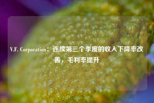 V.F. Corporation：连续第三个季度的收入下降率改善，毛利率提升