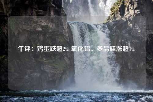 午评：鸡蛋跌超2% 氧化铝、多晶硅涨超1%