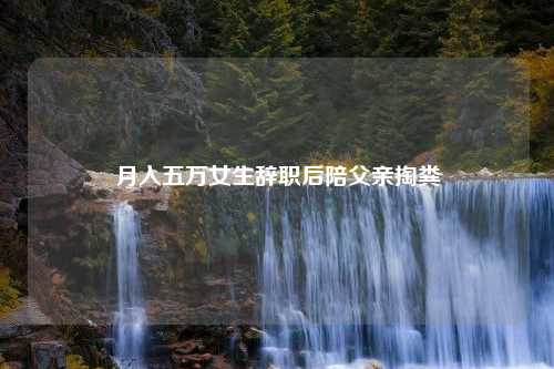 月入五万女生辞职后陪父亲掏粪